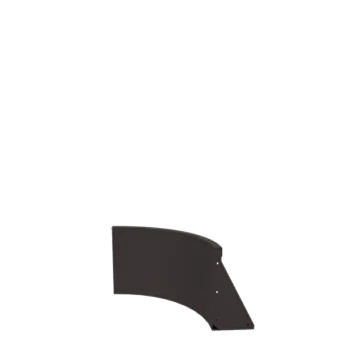 Steel retaining wall - Inner curve - 50 x 50 x 40 cm - RAL7016 matt (anthracite grey)