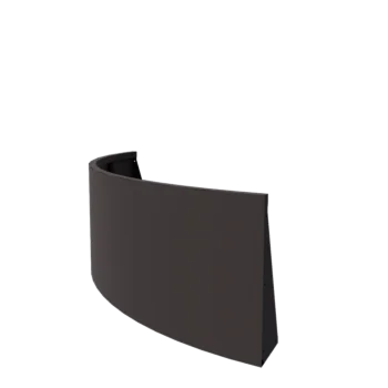 Steel retaining wall - Outer curve - 150 x 150 x 60 cm - Other RAL colour