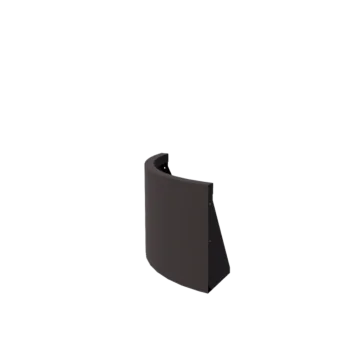 Steel retaining wall - Outer curve - 50 x 50 x 40 cm - Other RAL colour
