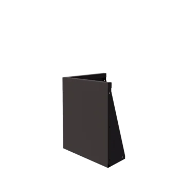 Steel retaining wall - Outer corner - 50 x 50 x 60 cm - RAL7016 matt (anthracite grey)