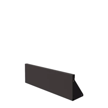 Steel retaining wall - Straight - 100 x 30 cm - Other RAL colour