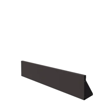 Steel retaining wall - Straight - 150 x 30 cm - Other RAL colour