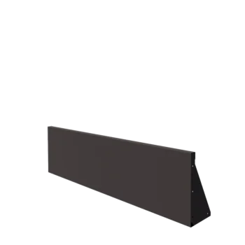 Steel retaining wall - Straight - 150 x 40 cm - Other RAL colour
