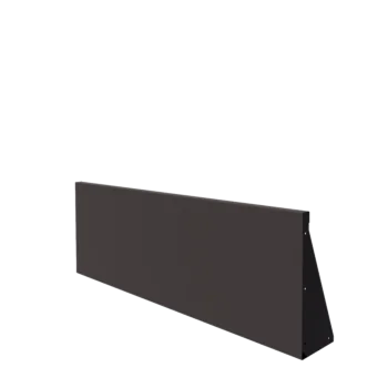 Steel retaining wall - Straight - 150 x 50 cm - Other RAL colour