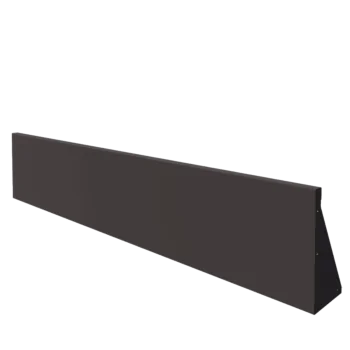 Steel retaining wall - Straight - 200 x 40 cm - Other RAL colour