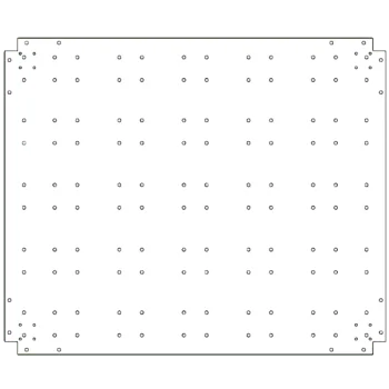 Galvanised bottom plate - 100 x 120 cm