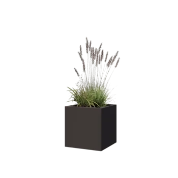 Steel planter - Square - 40 x 40 x 40 cm - Other RAL colour - Without bottom plate