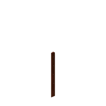Corten steel planter - Corner piece 30° - 50 cm