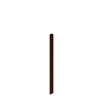 Corten steel planter - Corner piece 30° - 70 cm