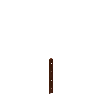 Corten steel planter - Corner piece 45° - 40 cm