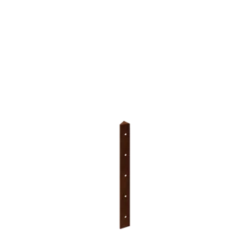 Corten steel planter - Corner piece 45° - 50 cm