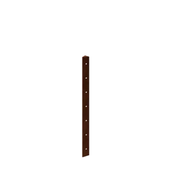 Corten steel planter - Corner piece 45° - 70 cm