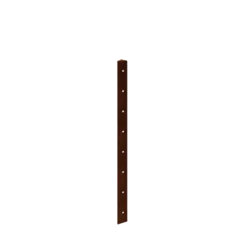 Corten steel planter - Corner piece 45° - 80 cm