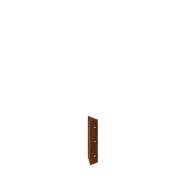 Corten steel planter - Corner piece 90° - 30 cm