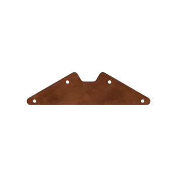 Corten steel planter - Joining plate - 120°