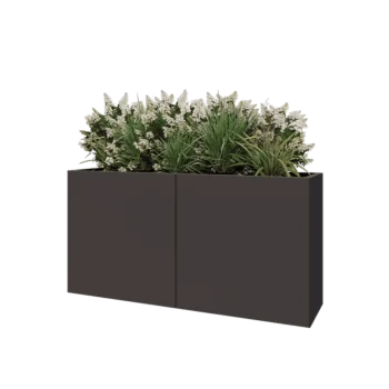 Steel planter XXL - Rectangle - 160 x 40 x 80 cm - Other RAL colour - Without bottom plate