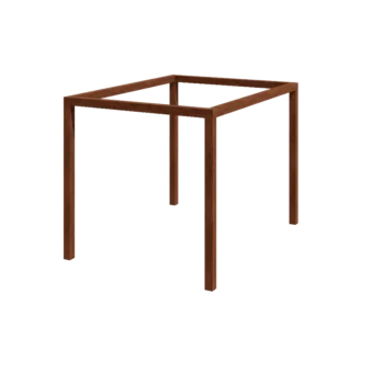 Corten steel pergola - Rectangle - 324 x 250 x 230 cm - Without concrete base