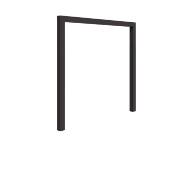 Steel pergola - Straight - 250 x 230 cm - Other RAL colour - Without concrete base