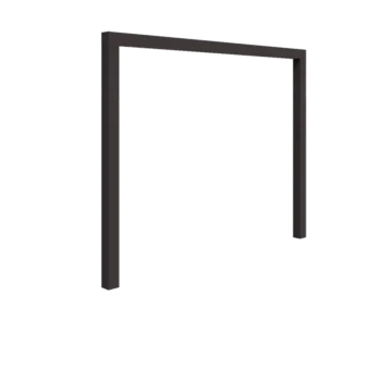 Steel pergola - Straight - 300 x 230 cm - Other RAL colour - Without concrete base