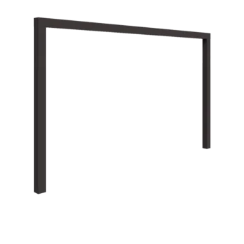 Steel pergola - Straight - 400 x 230 cm - Other RAL colour - Without concrete base