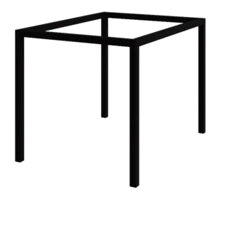 Steel pergola - Rectangle - 324 x 250 x 230 cm - RAL9005 matt (black) - Without concrete base
