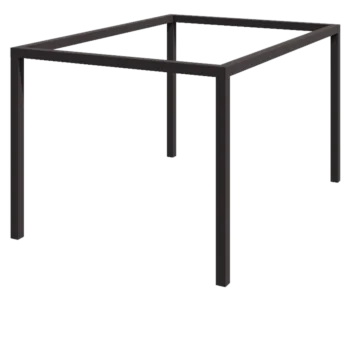 Steel pergola - Square - 424 x 300 x 230 cm - Other RAL colour - With concrete base