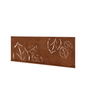 Corten steel decorative fencing N - Panel - 149 x 3 x 60 cm