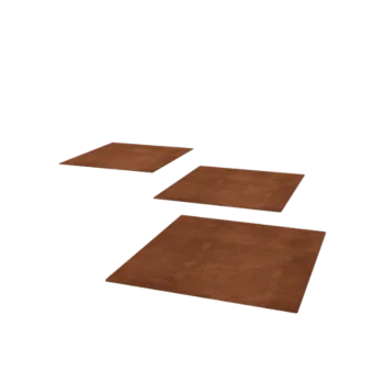 Corten steel stepping stone - Square - 50 x 50 cm